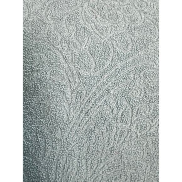 The North Face TKA 100 1/4 Zip Floral Jacket SIZE LARGE‎ Light Blue - Picture 3 of 10